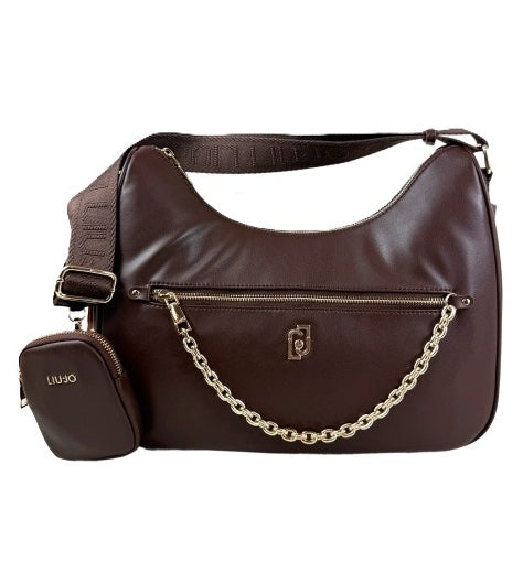 Borsa    Liu Jo  ECS M HOBO ACHALA AF5322 E0077 Col. 90912 Moro Light